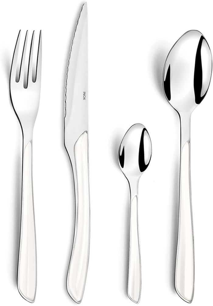 Amefa Eclat : test du coffret de couverts pour 6 personnes en blanc