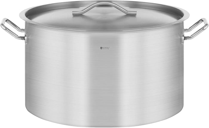 Royal Catering Induction Saucepan Triple Sandwich Bottom