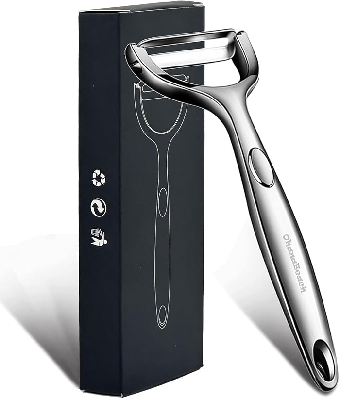 OhanaBeach® Éplucheur Inox Légumes