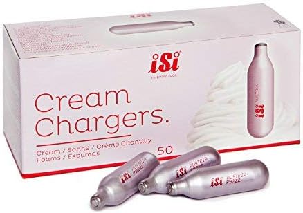 50 x iSi Cream Disposable Whipped Cream Bottles