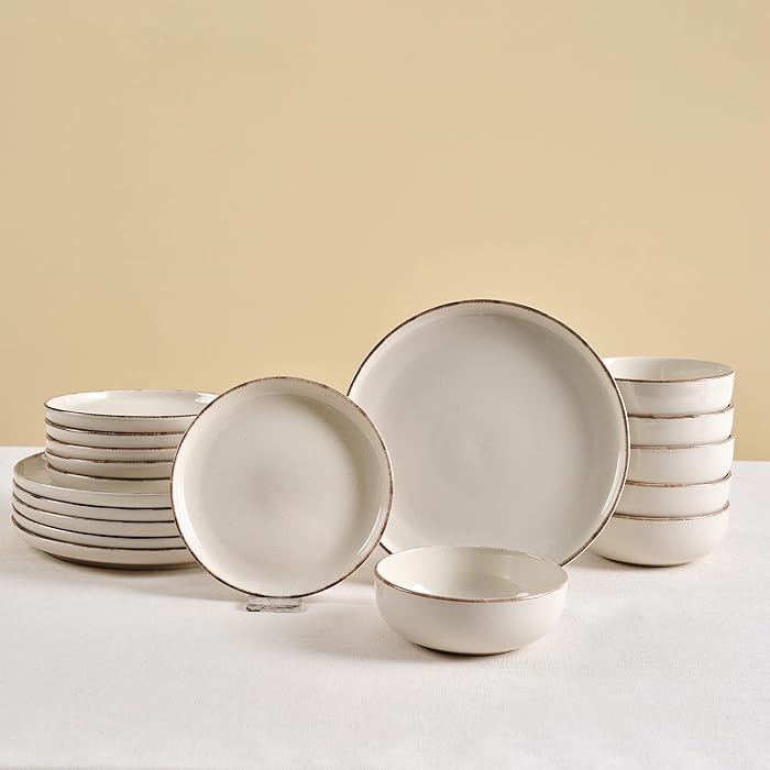 Karaca Hekka 18-Piece Dinner Set for 6 People