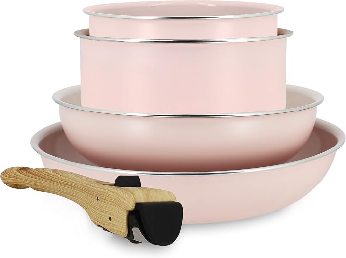 Batterie de Cuisine Amovible Empilable Menastyl Colorama