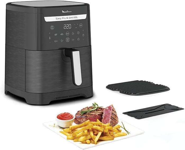 Moulinex Easy Fry & Grill XXL Oil-free Deep Fryer + Grill