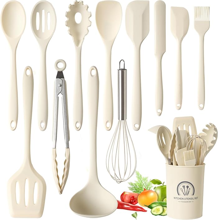 13-Piece Silicone Kitchen Utensil Set