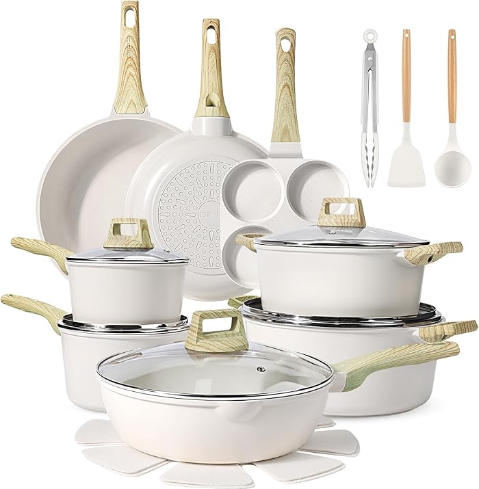 GiPP 22-Piece Non-Stick Cookware Set