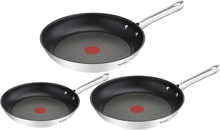 Tefal Duetto Set 3 poêles 20/24/28 cm A704S363