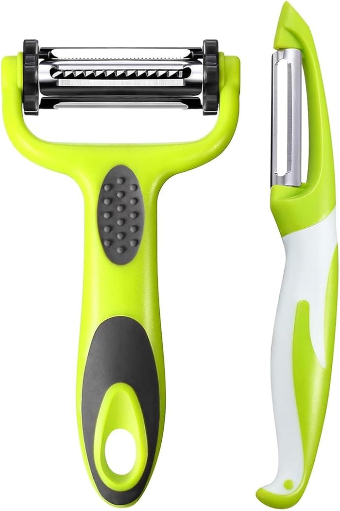 KOOSREEL 3 in 1 Julienne Peeler