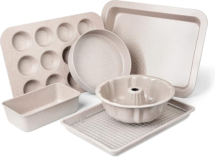 RIOVARM Non-Stick Baking Pan Set